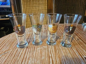 4 Stk Bischoff Natur Werwöhnt Glas - Edition Nö 4, 5, 6 & 6, Serh gut! - Bild 1 von 7
