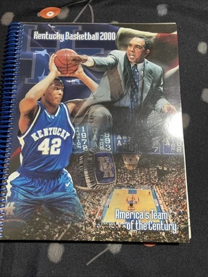 KENTUCKY WILDCATS 2000 BASKETBALL MEDIA GUIDE PLAYERS VTG RARE - Image 1 of 4