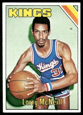 Larry McNeill 1975-76 Topps #142 RC Kansas City Kings EX - Image 1 of 2