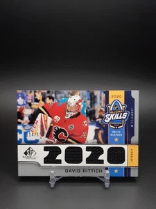 2020 Upper Deck SP Game Used NHL All-Star Skills Relic Blends /150 David Rittich - Picture 1 of 2