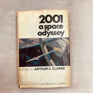 1968 New American Library 2001 A Space Odyssey Arthur C. Clarke Hardcover Book - Picture 1 of 6