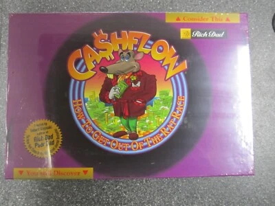 Cashflow 101 & 202 Board Game by Robert Kiyosaki - Investing Game New In Box - Image 1 of 4