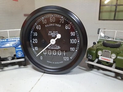 Land Rover Speedo Series 1 80 1948-53 OEM Jaeger Smiths Speedometer 231910 KMH - Image 1 of 4