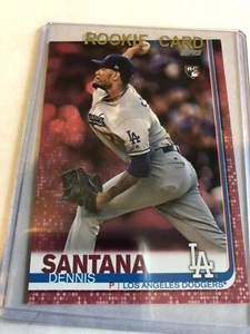 2019 Topps Series 1 Dennis Santana RC Mother’s Day Pink Parallel /50 - Picture 1 of 3