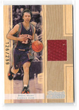 2007-08 Topps Trademark Moves Relics Game-Worn Jersey #TR-SN Steve Nash /299