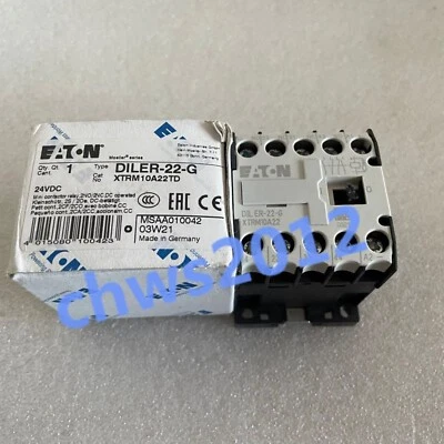 1 PCS New EATON MOELLER Intermediate relay DILER-22-G (24VDC) - Image 1 of 3