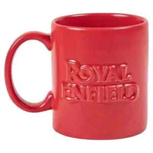 ALL MATT RED COFFEE MUG FIT FOR ROYAL ENFIELD - Picture 1 of 3