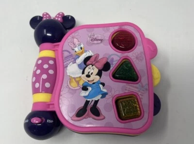 Disney Minnie Mouse Learning Books Lights Up Sound interactive Bowtique - Image 1 of 4