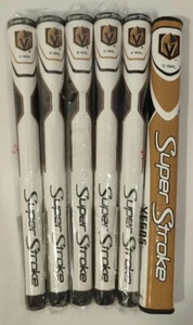 Super Stroke Vegas Golden Knights Golf Grip Set - 6 Count - 2.0 Mid Slim  - Picture 1 of 8