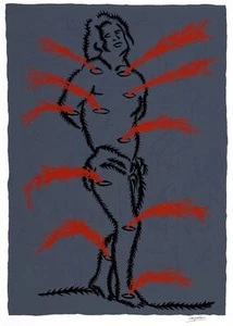 Carlos Capelán Uruguayan signed limited edition original art print silkscreen - Picture 1 of 1