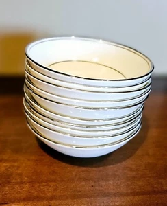 MINTON BRIDAL VEIL 5 1/4 INCHES. FRUIT  BOWLS   10      - Picture 1 of 18