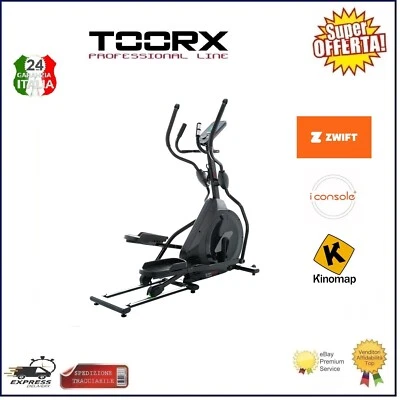 Toorx ERX-500 Ellittica Elettromagnetica Volano Anteriore 16kg App Ready 3.0 - Immagine 1 di 4