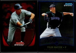 2011 Bowman Chrome Colorado Rockies (2) Card Lot - FINAL HOURS – GRAB IT BEFO... - Picture 1 of 2