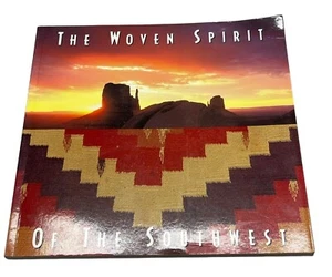 The Woven Spirit of the Southwest paperback book English dustcover 1995 READ - Picture 1 of 6