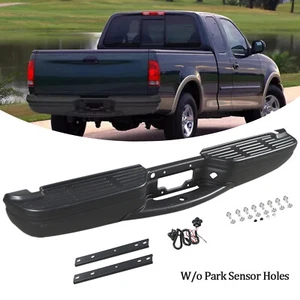 Rear Step Bumper W/o Park Sensor Holes FO1101141 For 1999-2007 Ford F-250 F-350 - Picture 1 of 15