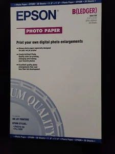 Epson Photo Paper 11.0"x17.0" B(Ledger) - Picture 1 of 1