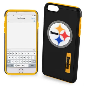 Official NFL Dual Layer Drop Proof TPU Cover Case for Apple iPhone - Picture 1 of 25