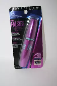 Navy Mascara The Falsies Maybelline Washable 283 Glam Volume suitable 4 Contacts - Picture 1 of 3