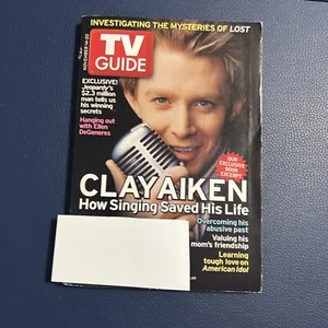TV Guide 11/14/2004 - Clay Aiken American Idol - Imagen 1 de 3