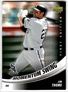 2007 Upper Deck First Edition Jim Thome Baseball Cards #MS-JT - Picture 1 of 2