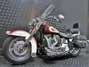 Motorcycle Harley Davidson Model Easy Rod Custom Rider Bike 1 10 Chopper Metal - Picture 1 of 12