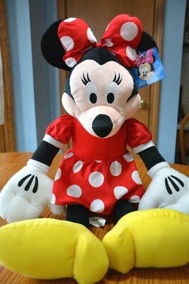 Vintage Disney Minnie Mouse Jumbo Plush 29" TRUS Toys R Us Exclusive NEW w/ tags - Image 1 of 4