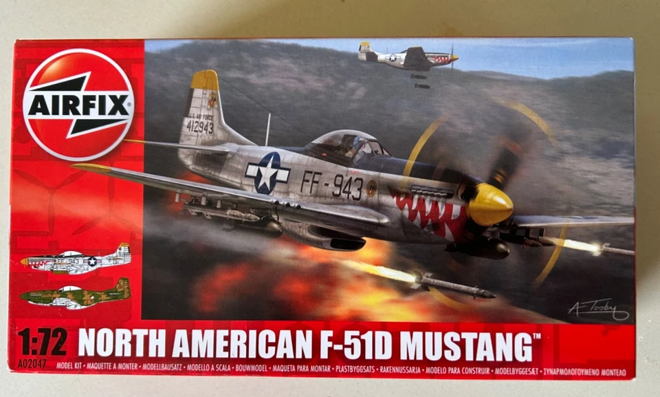 AIRFIX  1/72 NORTH AMERICAN F-51D MUSTANG - Immagine 1 di 1