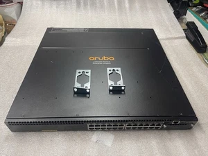 JL073A HP Aruba 3810M 24G PoE+ 1-slot Switch with rackear Used - Picture 1 of 3