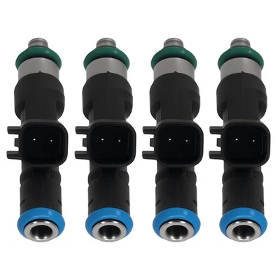 Juego de 4 inyectores de combustible para Ford Fusion 2,5 L 2010-2020 0280158162 2 terminales Foto 1 de 4