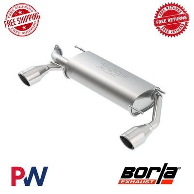 Escape Borla tipo S eje trasero para 2013-2016 Scion FR-S / Subaru BRZ 2,0 L 4 cilindros Foto 1 de 2