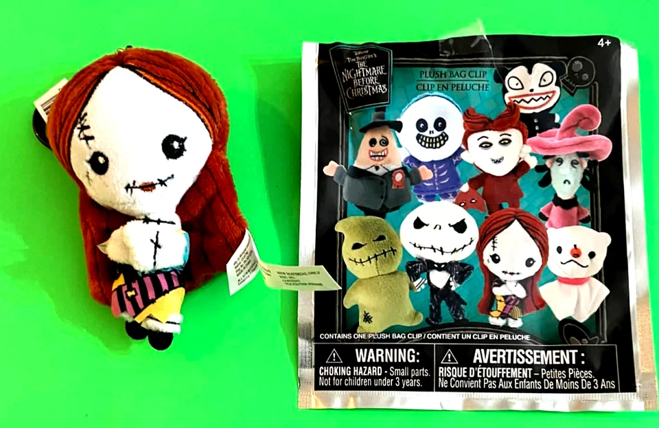 Pesadilla antes de Navidad Peluche Figura Bolsa Clips-Sally Foto 1 de 1