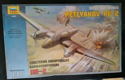 Zvezda #4809 1/48 Petlyakov PE-2 Foto 1 de 4
