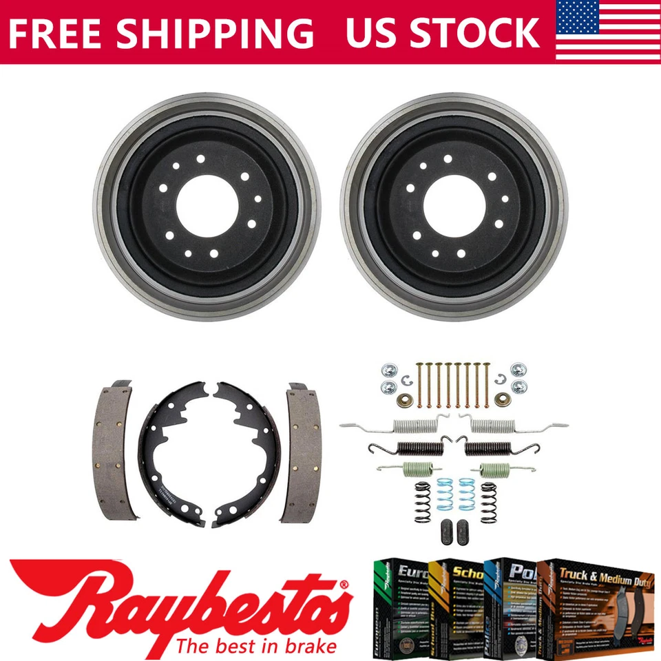 Kit dianteiro tambores de freio e sapatas de freio kit de ferragens para 1969-1970 Chevrolet Blazer - Imagem 1 de 4