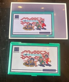 Nintendo Game & Watch Bomb Sweeper BD-62 1987 Multi Screen WORKS No Box READ