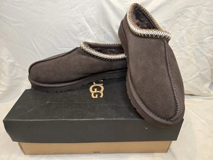 UGG Herren Tasman Hausschuhe 11 Dusted Cocoa Wildleder Lammfell M 5950 Neu Dunkelbraun - Bild 1 von 8