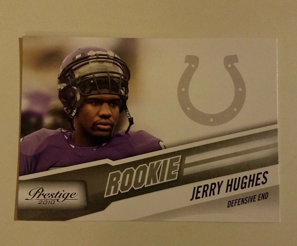 2010 Prestige Jerry Hughes RC #254 Indianapolis Colts Rookie Panini - Image 1 of 1