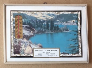 1959 LAMPHERE & VAN HOOVER SUNOCO TYDOL Weedsport, NY Advertising Picture/Thermo - Picture 1 of 5