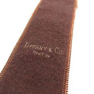Sac de rangement en tissu argent Tiffany Pacific anti ternissement ARGENT vintage 7 3/4 x 1 5/8
