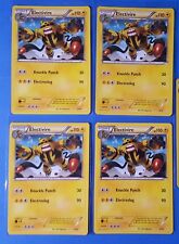 4x Electivire (4/30 or 25/30), 4x Electabuzz (15/30 or 23/30) Suicune Kit NM