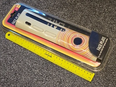 MICROSOFT XBOX 360 ORIGINAL CONSOLE FACEPLATE FASCIA COVER BRAND NEW Swirl Circl - Image 1 of 3