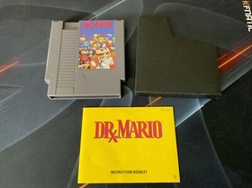 Dr. Mario Nintendo Entertainment System NES Cartucho con Manual y Funda!!!