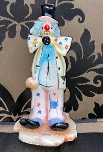 Vintage Zampiva clown figurine signed Italian ceramic - Picture 1 of 6