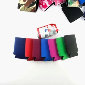 10PCS Neoprene Beer Can Cooler Drink Bottle Holder Sleeve Insulator Wrap Cover - Afbeelding 1 van 12