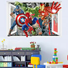 Superheroes Avengers Spiderman Hulk Wall Stickers Art Mural Boys Room Decor 321