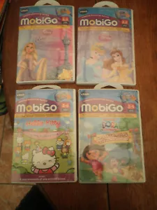 Lot 4 Jeux Video éducatifs VTECH MOBIGO Disney NEUFS - Imagen 1 de 1