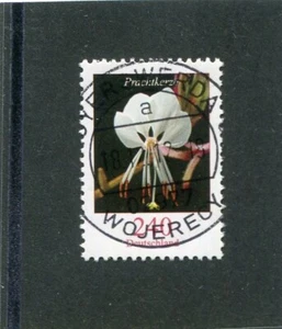 Bund, BRD, Blumen, Mi.-Nr. 2969 mit Zählnummer, Orts-/Tagesstempel, Gummi - Imagen 1 de 2