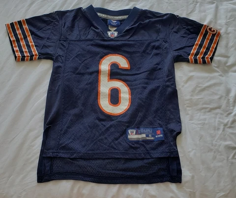 Reebok CHICAGO BEARS Jersey YOUTH Size S Small JAY CUTLER Kids NFL Football Cover