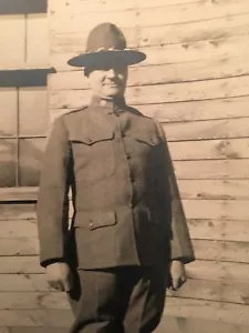 Uniforme antiguo Doughboy del Ejército de los Estados Unidos Ejército de los Estados Unidos Retrato de soldado - Imagen 1 de 4