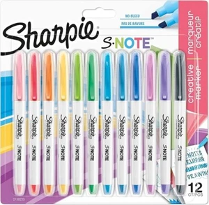 Sharpie S-Note Highlighter Pens | Part Art Marker Pen - Picture 1 of 15