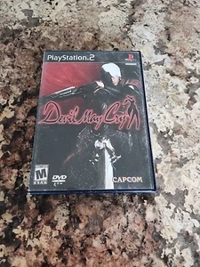 Devil May Cry PS2 Sony PlayStation 2 PS2 Complete CIB Black Label - Picture 1 of 7